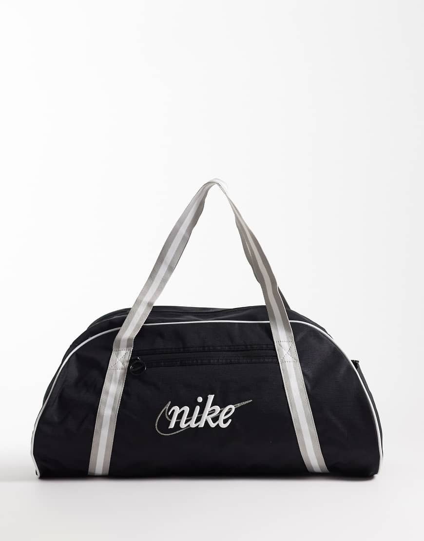 Nike Training Gym Club Retro holdall bag in black | ASOS (Global)