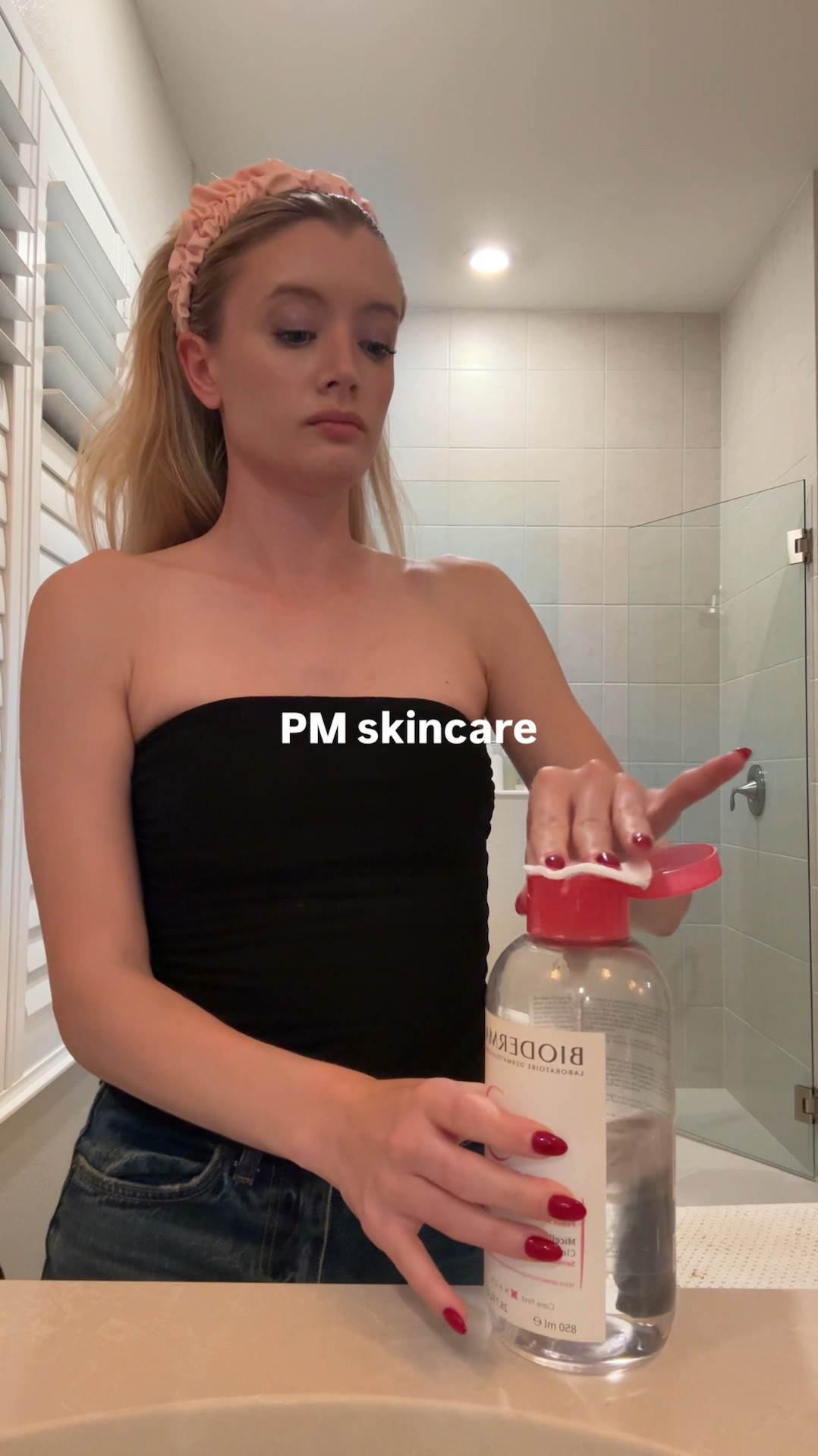 PM skincare routine 

#LTKvlog #LTKselfcare #LTKBeauty