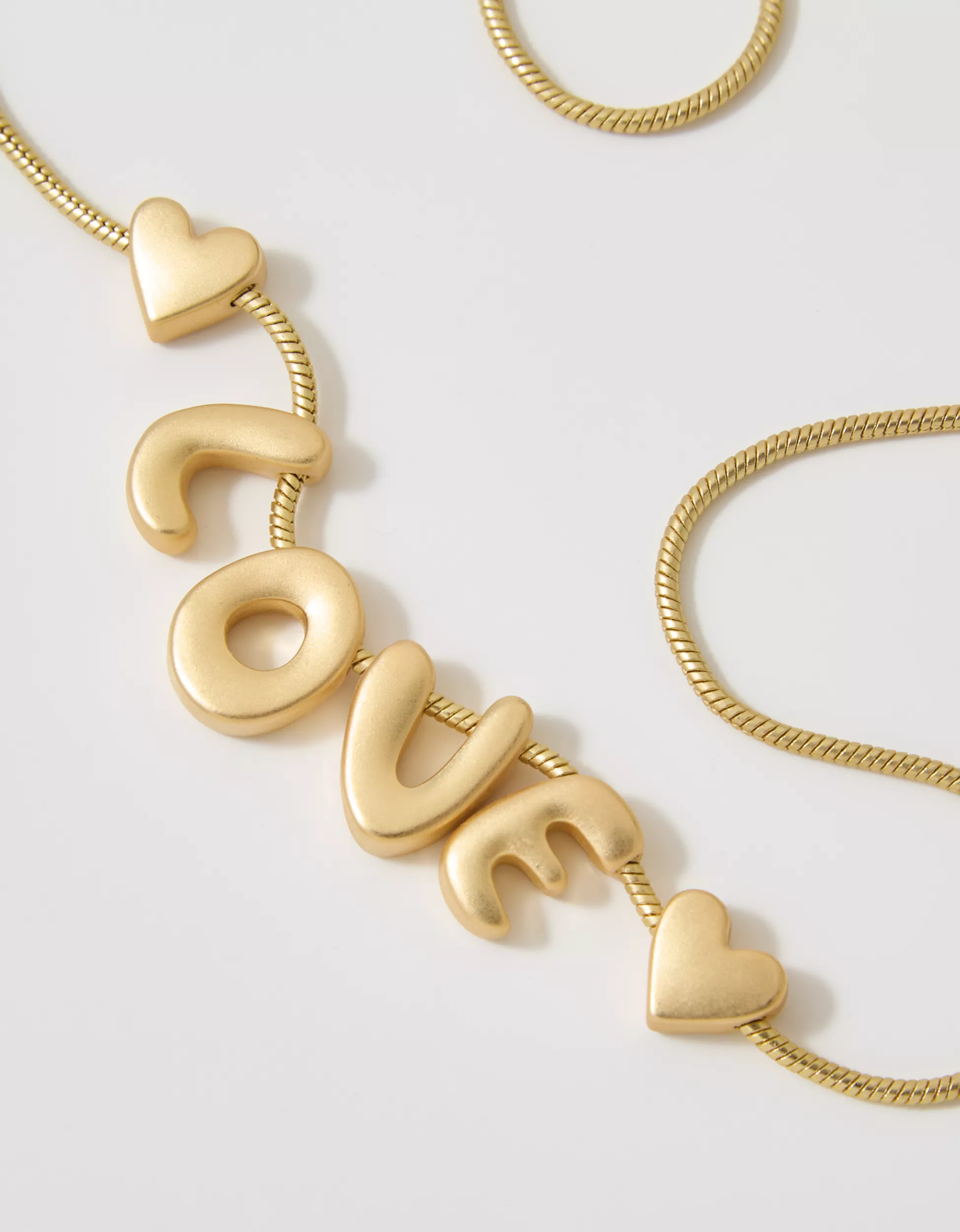 Aerie Bubble Love Necklace | Aerie
