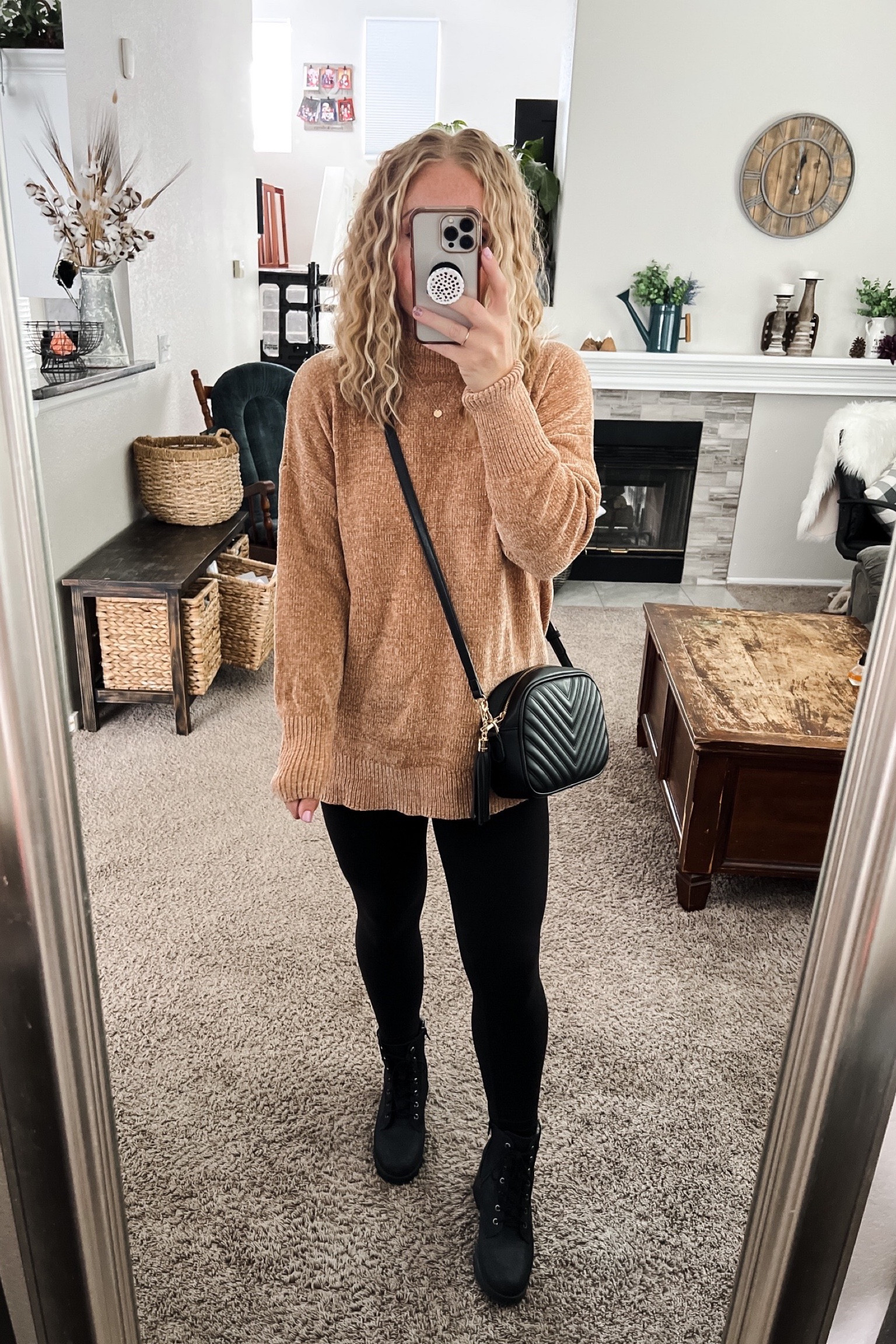 Fall and Winter outfit ideas with an oversized, gold sweater, leggings, black boots, black Crossbody bag. I recommend getting your true size with everything.


Fall outfits | Fall fashion | size 4-6 | amazon fall finds | amazon handbags | amazon deals | amazon on sale | fall outfit Inspo | casual fall outfits | fall outfit ideas | fall favorites | fall boots | fall outfits 2023 | fall shoes | fall fashion 2023 amazon | casual fall outfits | outfit inspo | outfit ideas | pumpkin patch outfit | thanksgiving day outfits | winter outfits amazon 

#LTKstyletip #LTKfindsunder100 #LTKfindsunder50