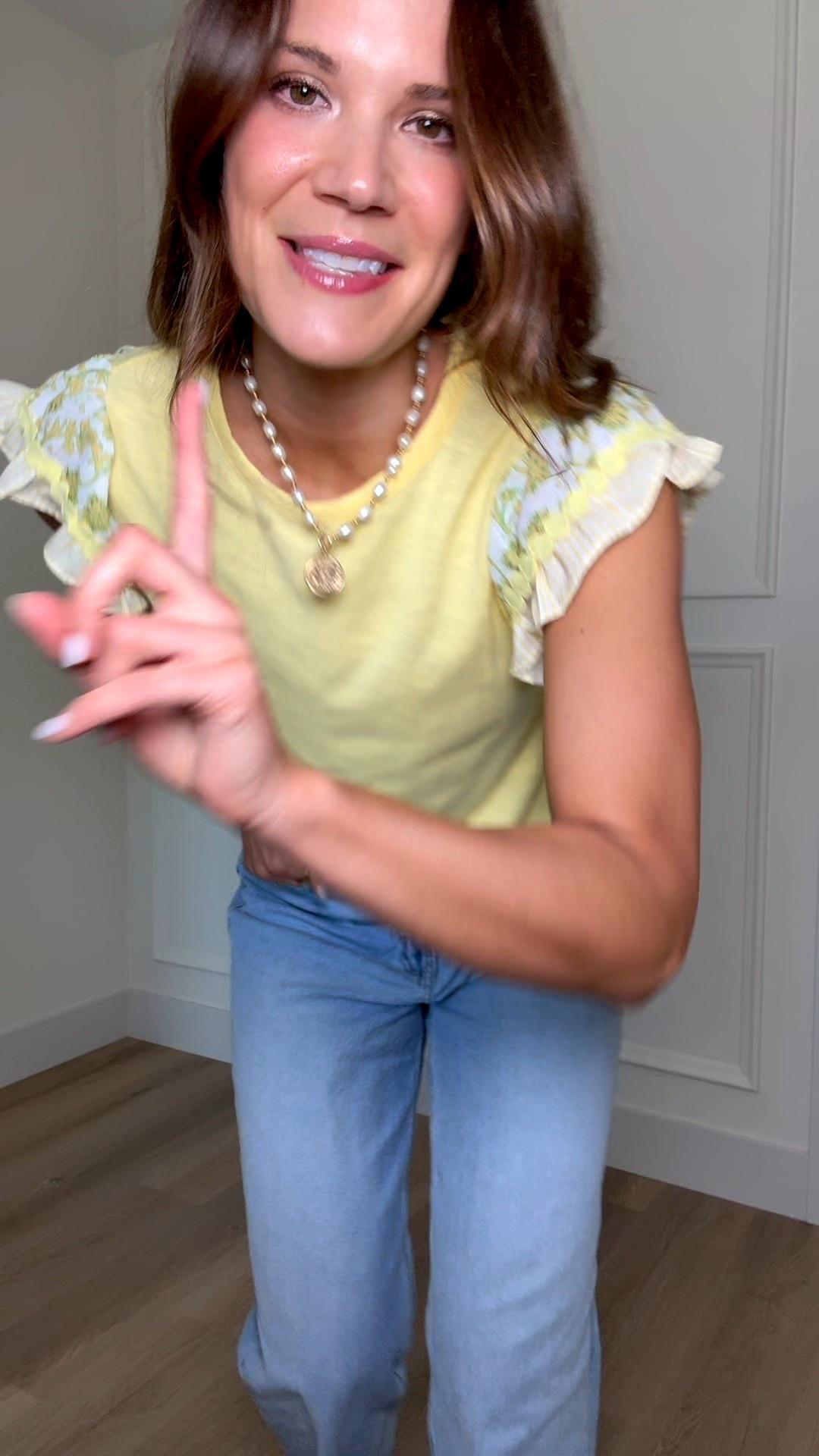 I am obsessed with this elevated basic top in this butter yellow color! You can pair it with jeans, a skirt, trousers, or jeans for everyday wear! 

Yellow top, tall girl denim, tall inseam denim, spring outfit inspo, everyday spring outfit women, Stang and co

#LTKTall #LTKootd #LTKSpringSale