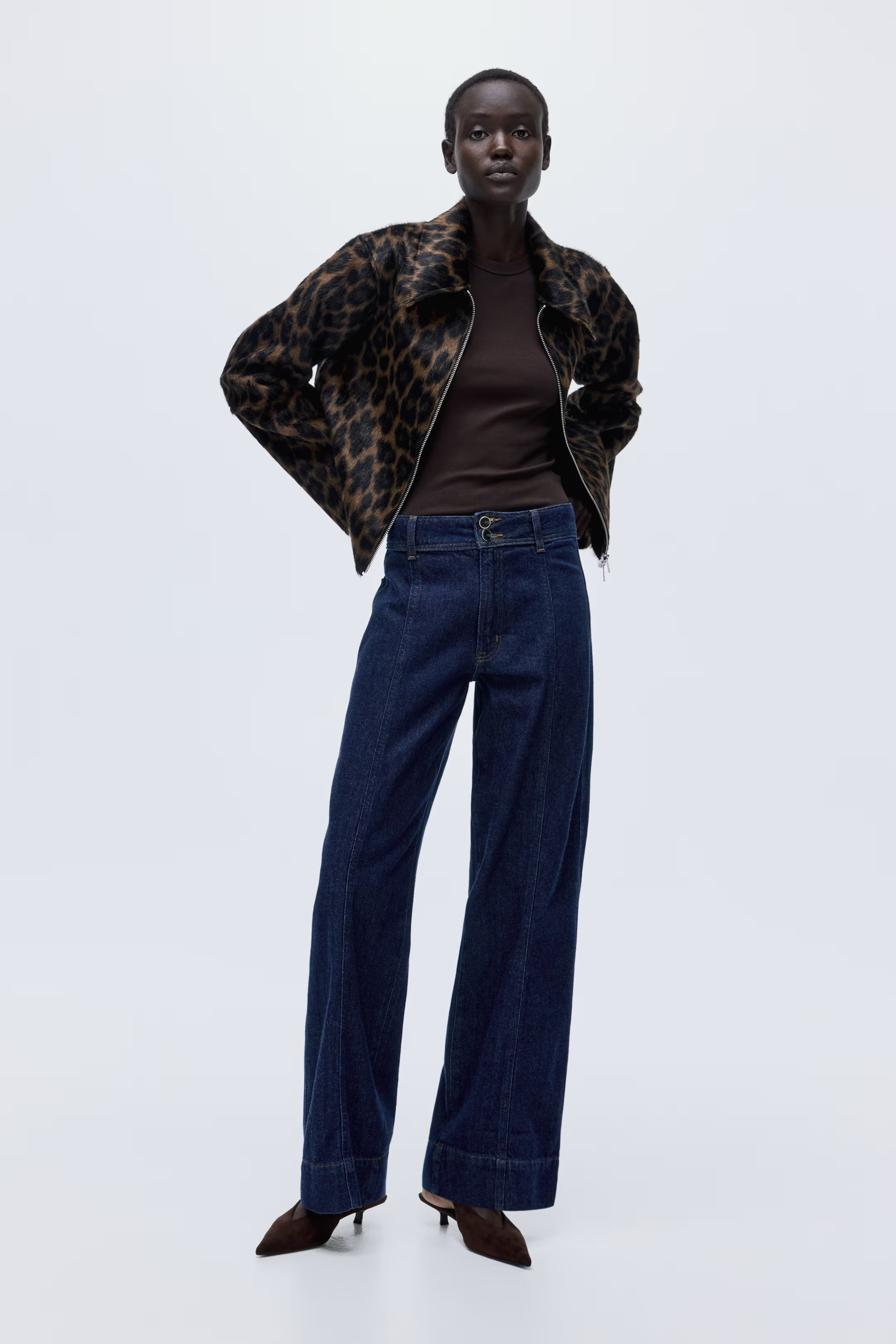 Wide High Jeans | H&M (US + CA)