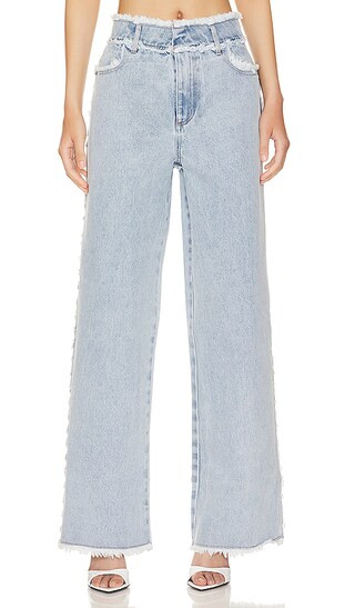 Montanna Jeans in Light Blue | Revolve Clothing (Global)