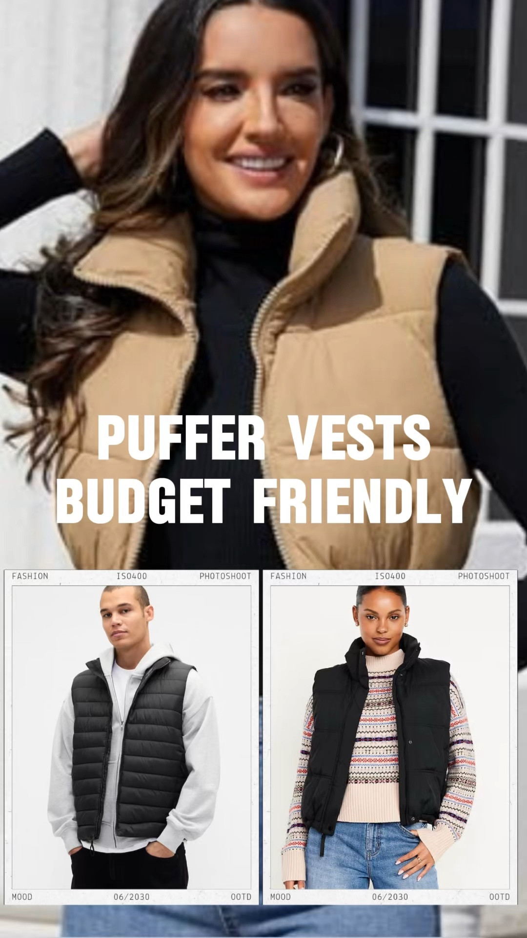 These Puffer Vest are sure to wow! Easy on your budget! Styles for him & her! They make great gifts! 

#LTKHoliday #LTKFindsUnder50 #LTKMens