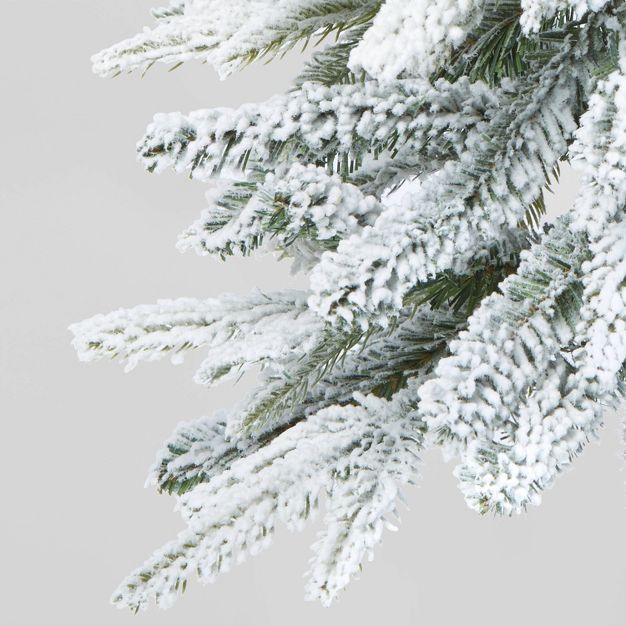 3' Unlit Downswept Flocked Alpine Balsam Artificial Christmas Tree - Wondershop™ | Target