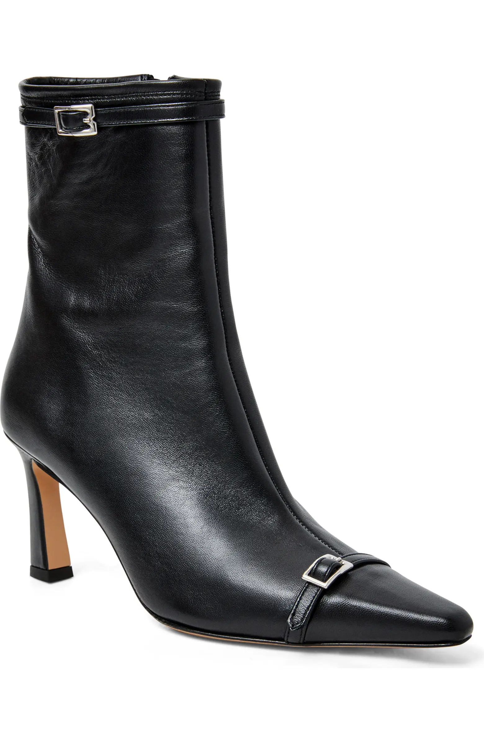 Bruno Magli Addison Belt Detail Bootie (Women) | Nordstrom | Nordstrom