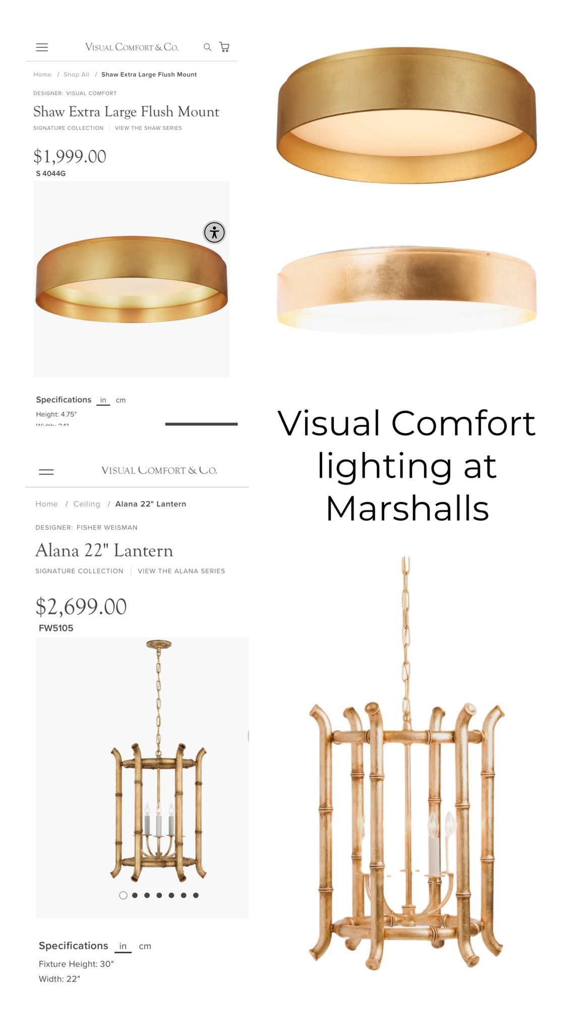 Visual comfort lighting on SALE at Marshalls! (Included the website listing pic so you can see what the product looks like .. Marshalls listing pictures are always terrible) 

#LTKSaleAlert #LTKHome
