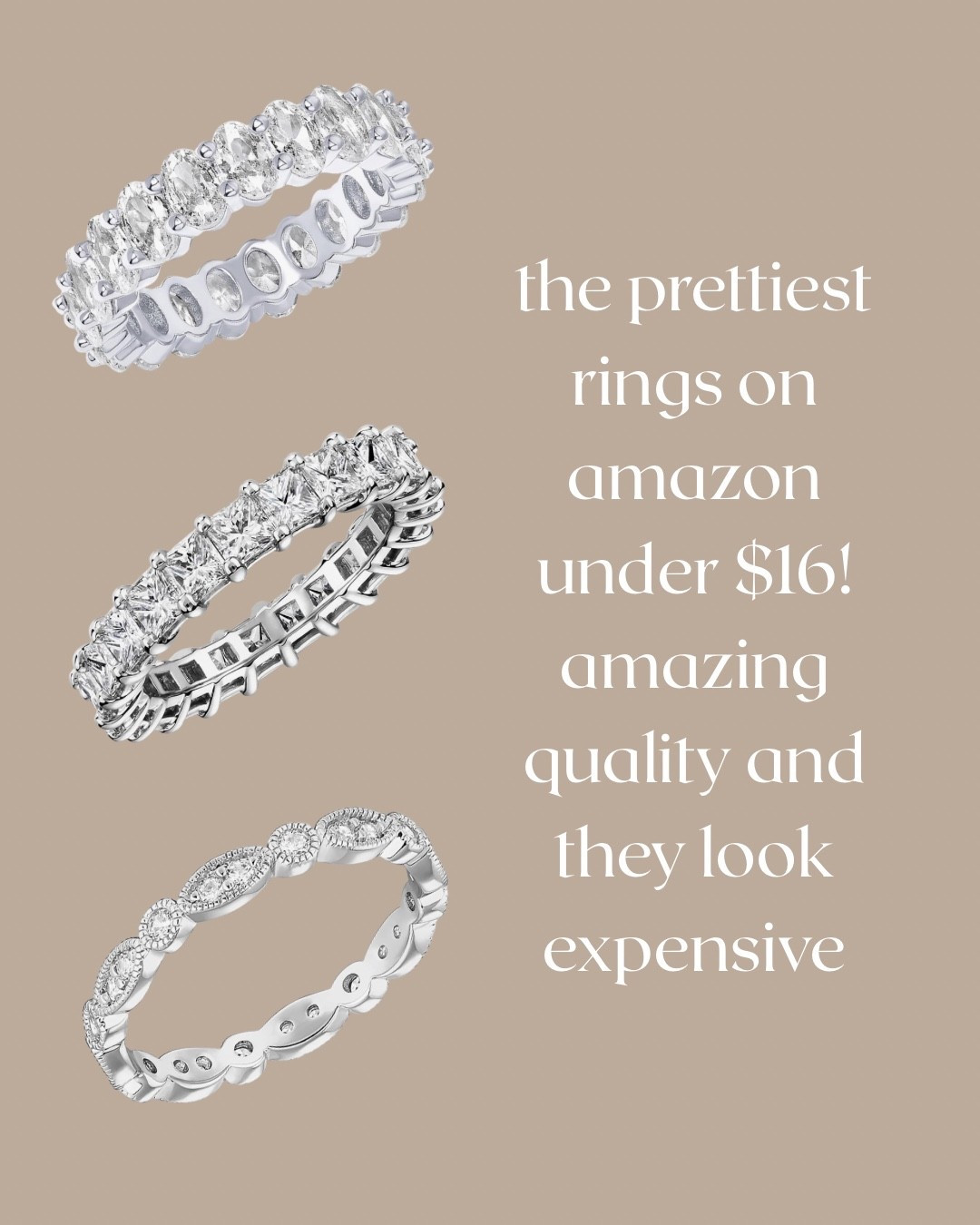Amazon jewelry
Amazon rings 

#LTKmorningroutine #LTKdayinmylife #LTKmomlife