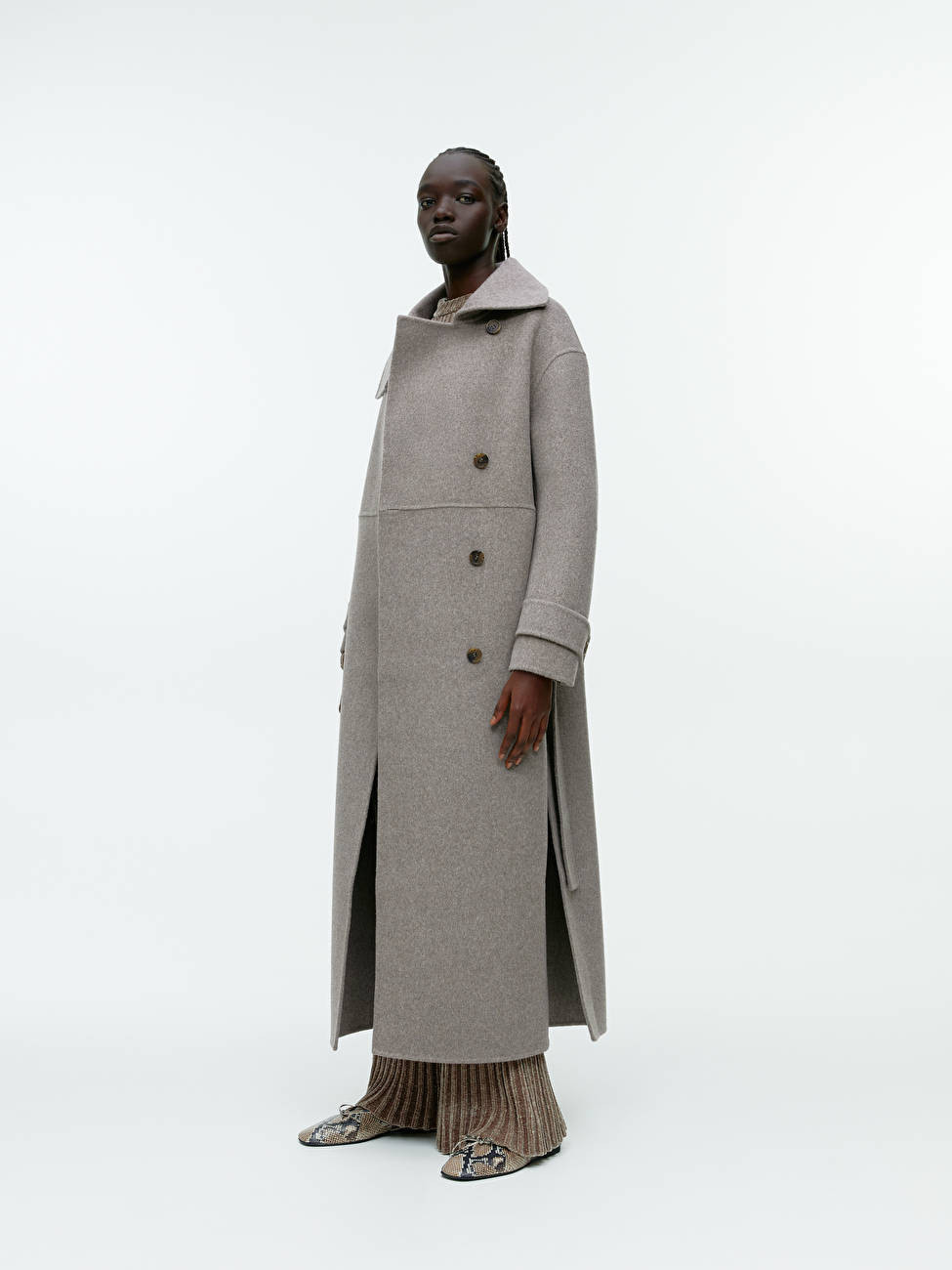 Double-Face Wool Coat | ARKET (US&UK)
