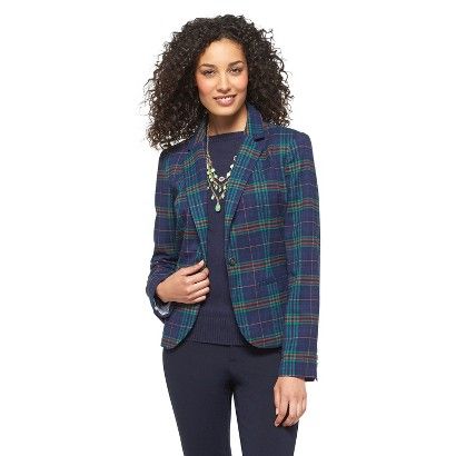 Women's Tailored Twill Blazer | Target