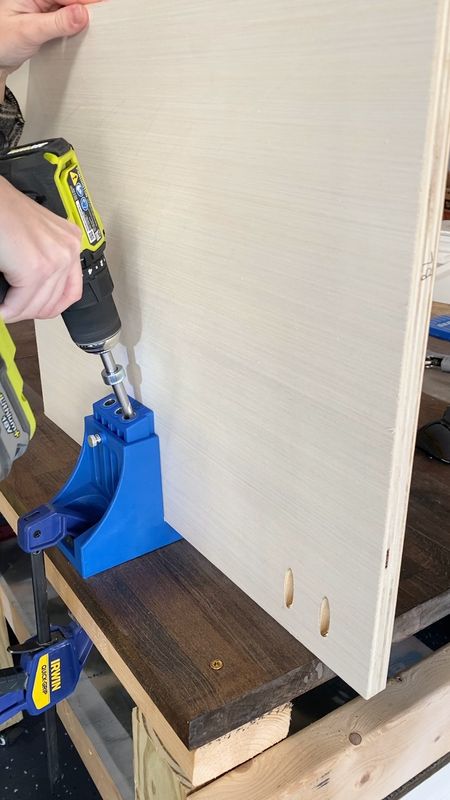 The sound of DIY 😌 I started making our cabinets for the office and they MUST be attached with pocket holes! 🙌🏼🙌🏼 Kreg jigs make my life sooo much easier! 😌

🥹I can’t believe I’m actually making cabinets! I never would have thought I could do this 🥹 Seeing it come together seems so surreal ❤️ If I can do this, I know you can too ❤️

Kreg jig, pocket hole, project, diy, home improvement, house, cabinet, office built ins

#LTKhome #LTKsalealert #LTKfamily