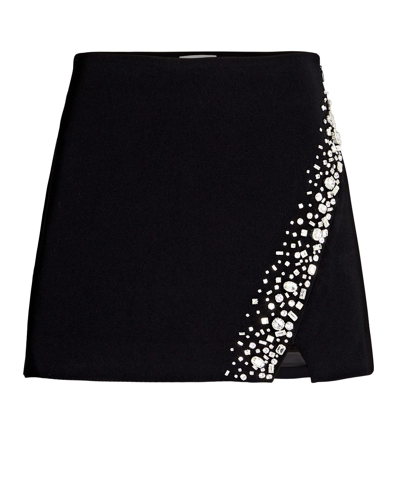 Rylan Crystal-Embellished Jersey Mini Skirt | INTERMIX