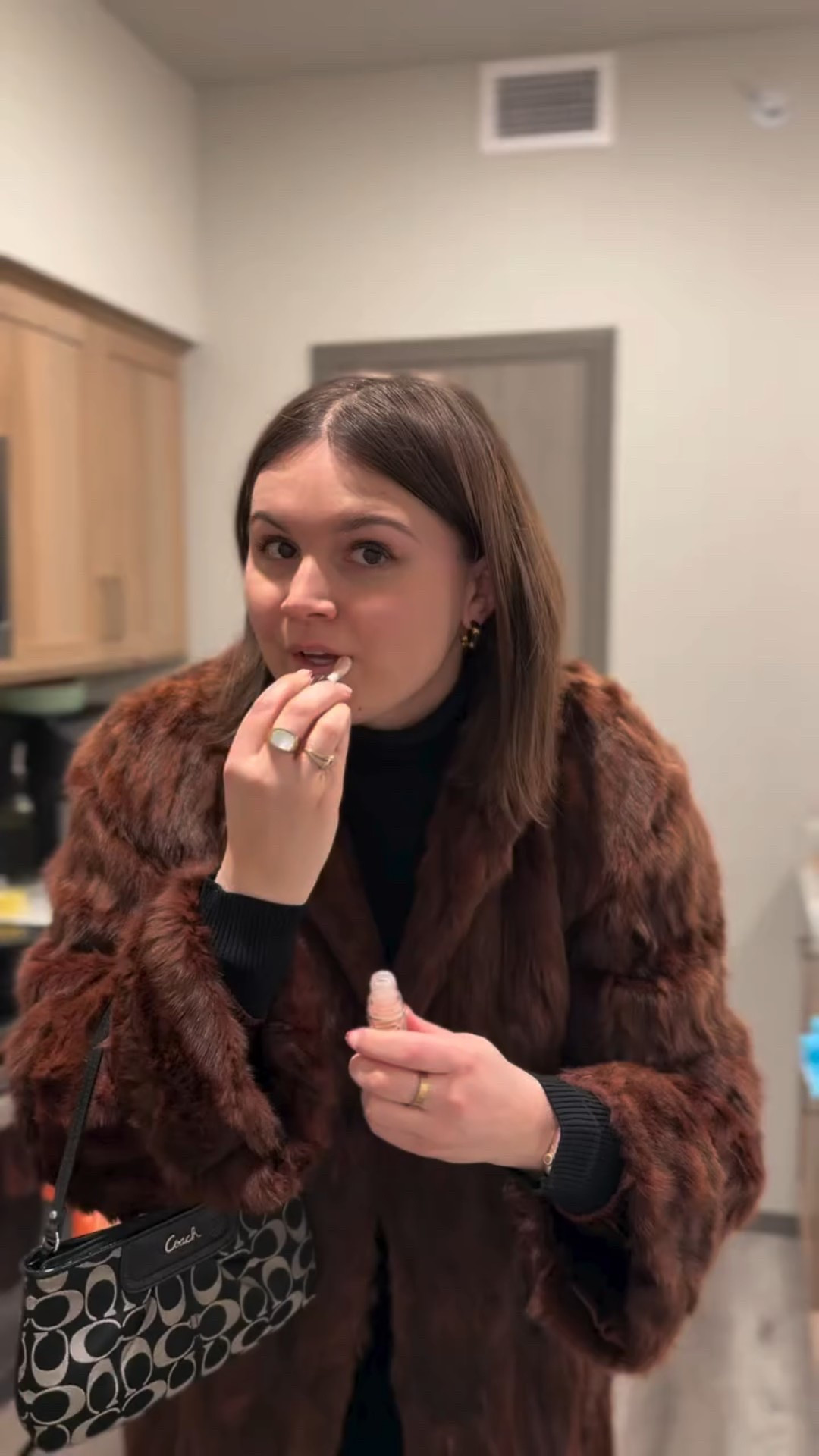 Happy Ash Wednesday! 

Here’s a little fit check before mass 🤭 Anyone else team fur!?

#ashwednesday #churchoutfit #churchoutfitinspo #mobwifeaesthetic

#LTKootd #LTKMidsize #LTKdayinmylife