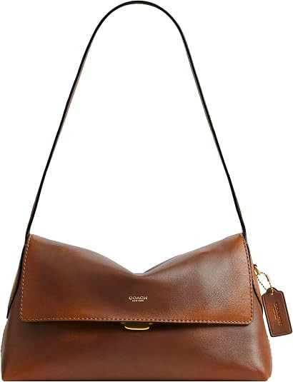Coach Women's Natural Grain Leather Chelsea Shoulder Bag 30 | Amazon (US)
