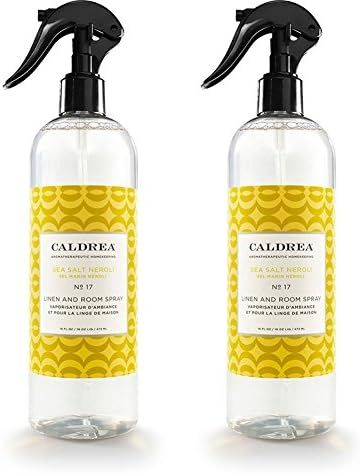 Caldrea Sea Salt Neroli 16oz Linen & Room Spray 16 fl oz - 2 Pack | Amazon (US)