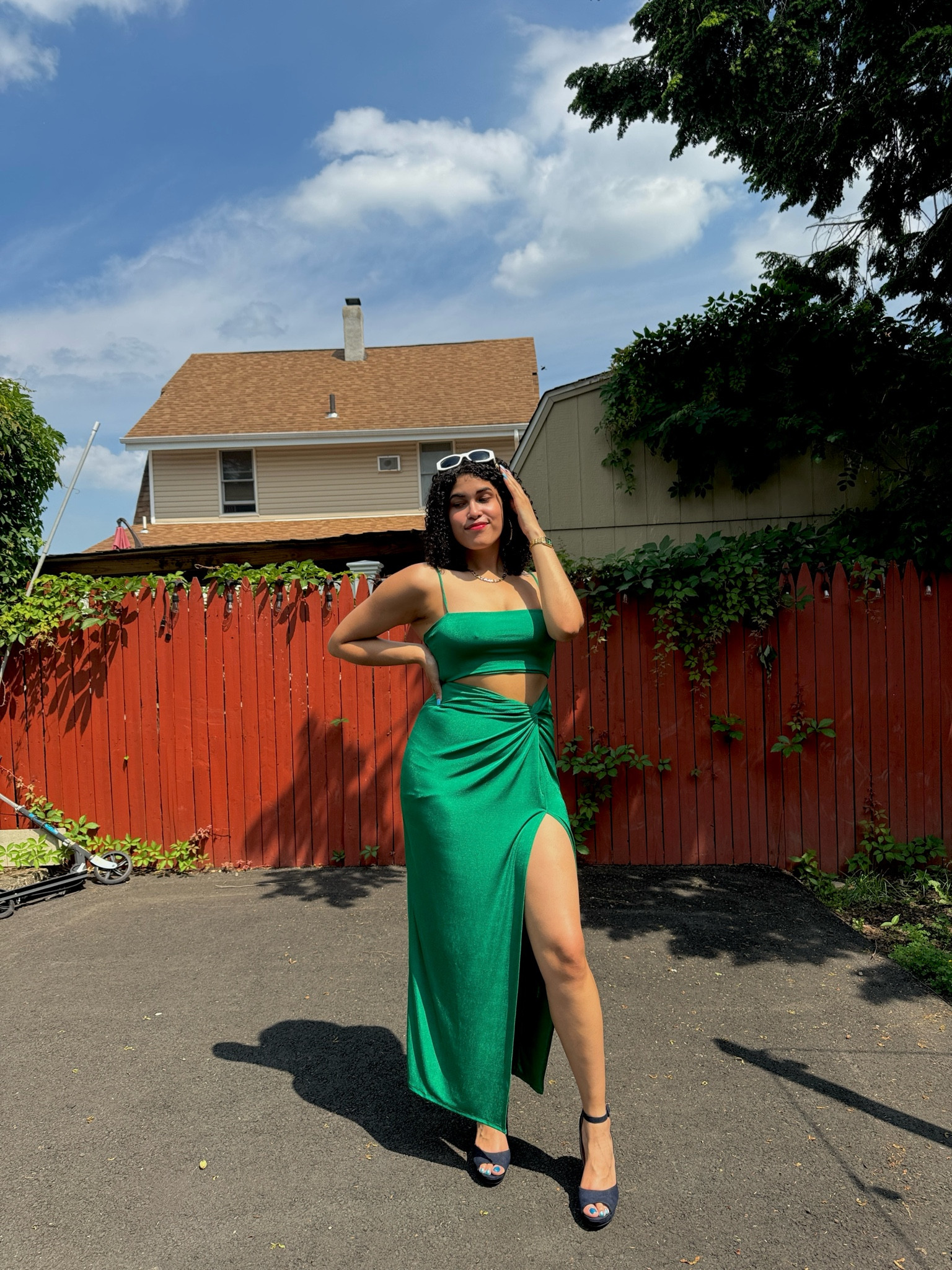 All green summer/spring outfit | maxi skirt, crop top, summer fashion, summer finds 

#LTKFindsUnder100 #LTKWedding #LTKParties