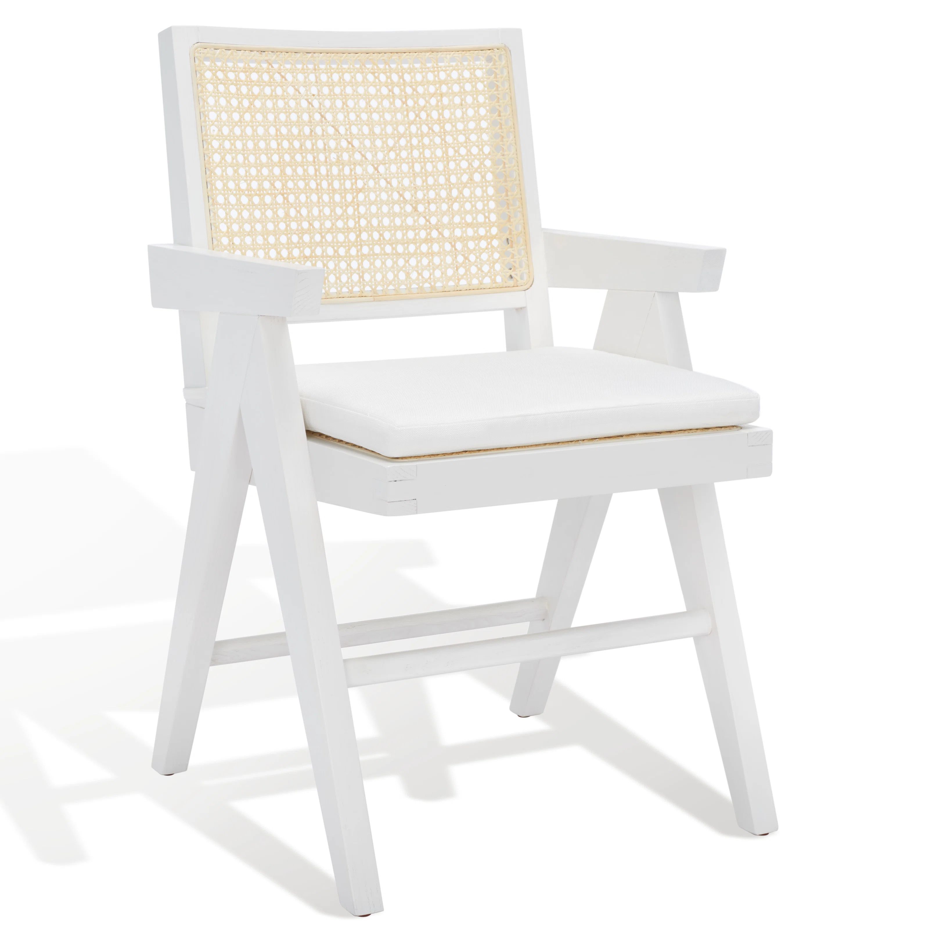 Jamia Solid Wood Full Back Arm Chair | Wayfair North America