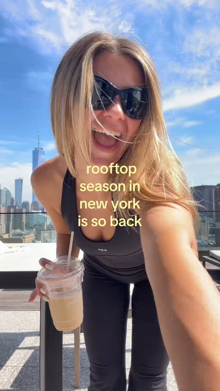 rooftop season is sooo back 

 