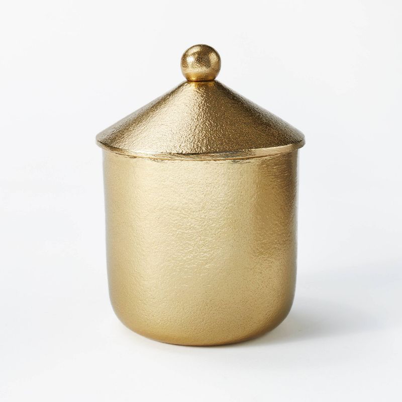 Tall Brass Canister - Threshold&#8482; designed with Studio McGee | Target