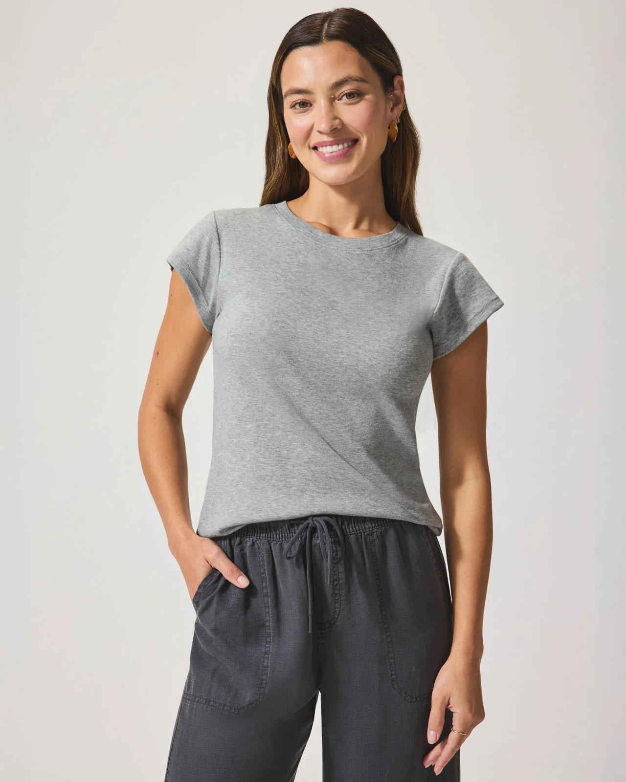 Faye Crewneck Tee | Splendid