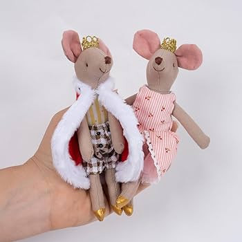 LEVLOVS Mouse in a Matchbox and Friends Toy Baby Registry Gift VIP Mice Plush Toy | Amazon (US)