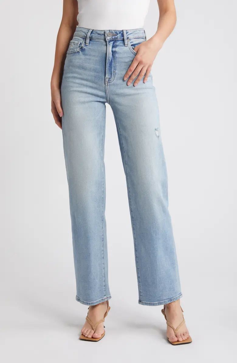 High Waist Straight Leg Jeans | Nordstrom