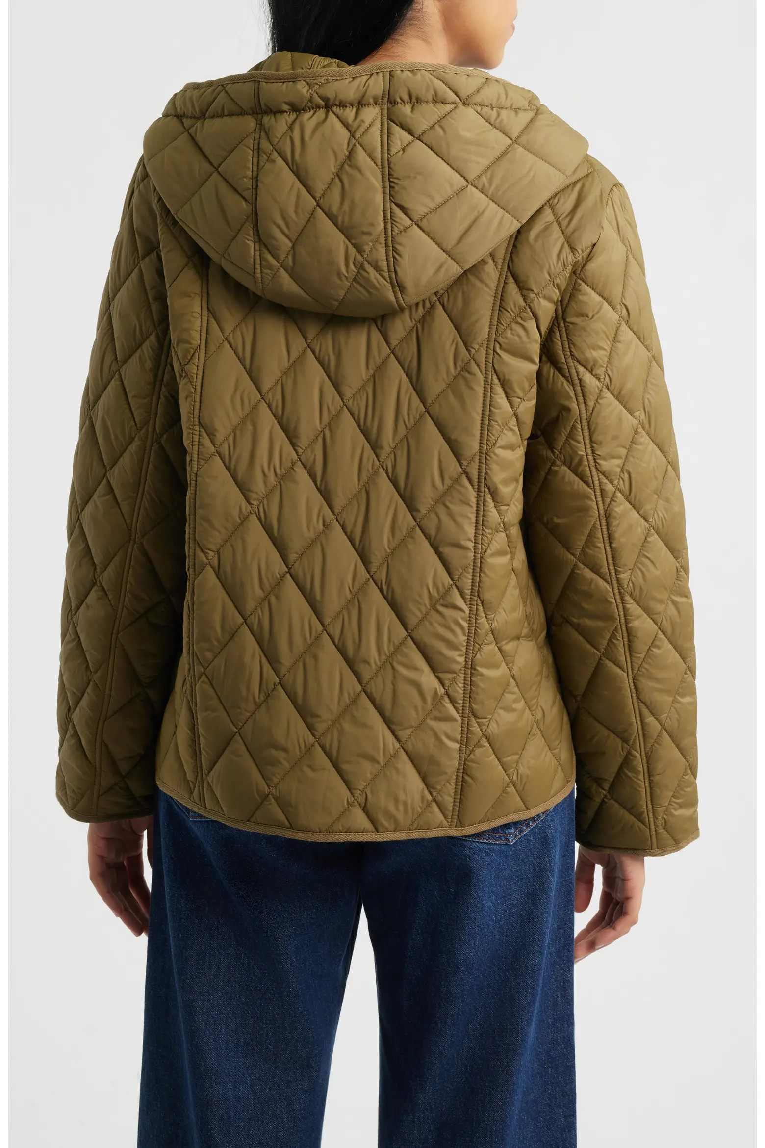 Diamond Quilted Hooded Liner Jacket (Women) | Nordstrom | Nordstrom