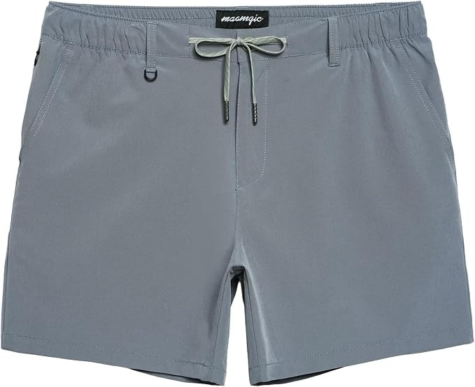 maamgic Men's 5/7 Inch Casual Classic Fit Shorts with Multi-Pocket Quick Dry Sports Shorts | Amazon (US)