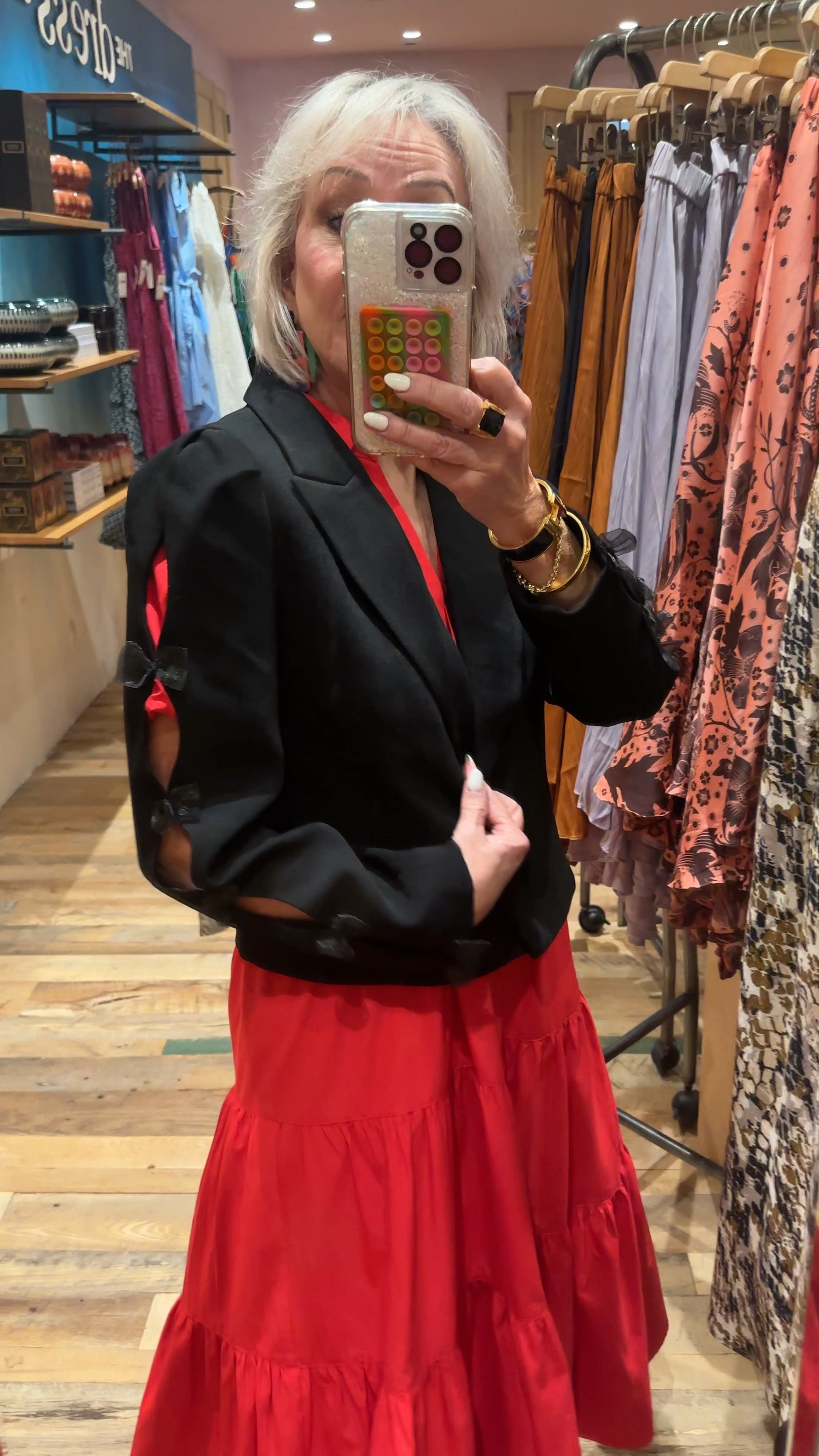 Crop blazers are having a moment and this one is so special! The little bows down the sleeves are perfection! Dress it up for an after 5 look, workwear, or over jeans. 
@anthropologie #blazer #cropblazer #after5 #weddingguest

#LTKstyletip #LTKover40 #LTKHoliday