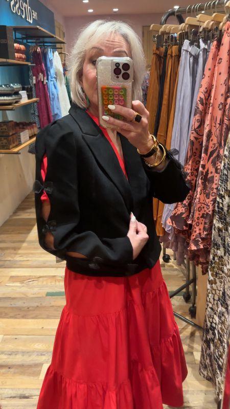 Crop blazers are having a moment and this one is so special! The little bows down the sleeves are perfection! Dress it up for an after 5 look, workwear, or over jeans. 
@anthropologie #blazer #cropblazer #after5 #weddingguest

#LTKstyletip #LTKover40 #LTKHoliday