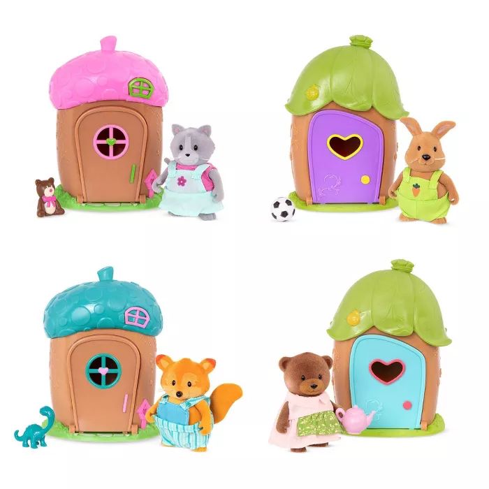 Li&#39;l Woodzeez Mini Acorn House Surprise &#8211; 1 Mini House Playset with Toy Figurine | Target
