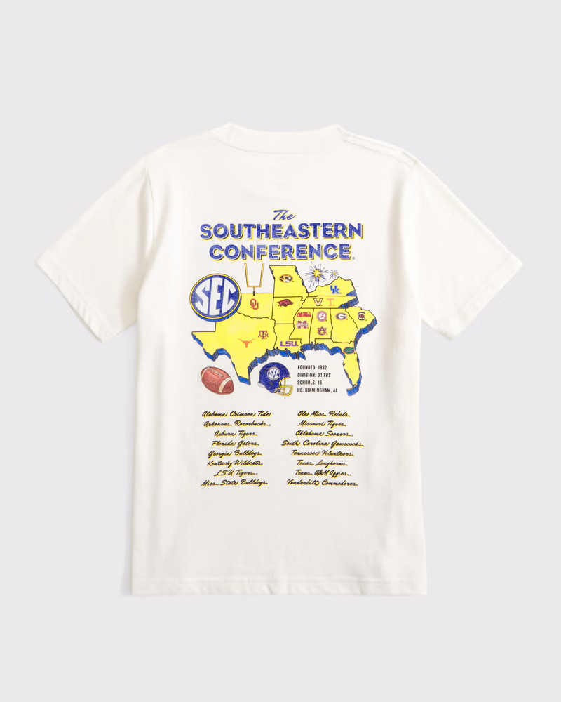 sec football graphic tee | Abercrombie & Fitch (US)