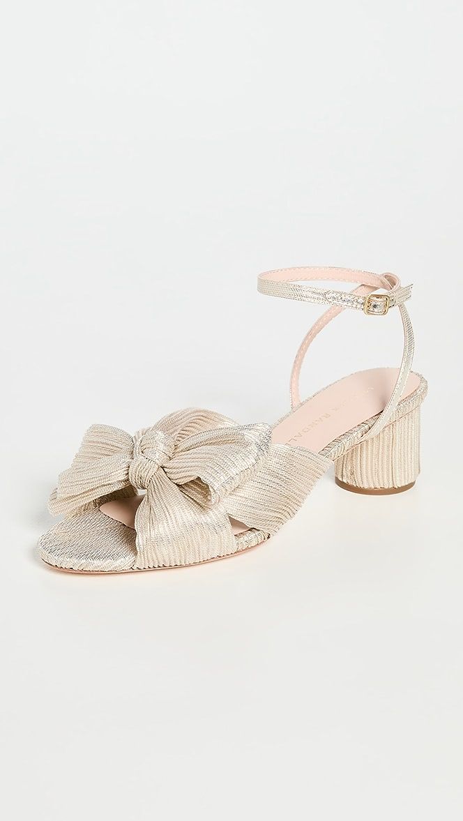 Dahlia Pleated Bow Heels | Shopbop