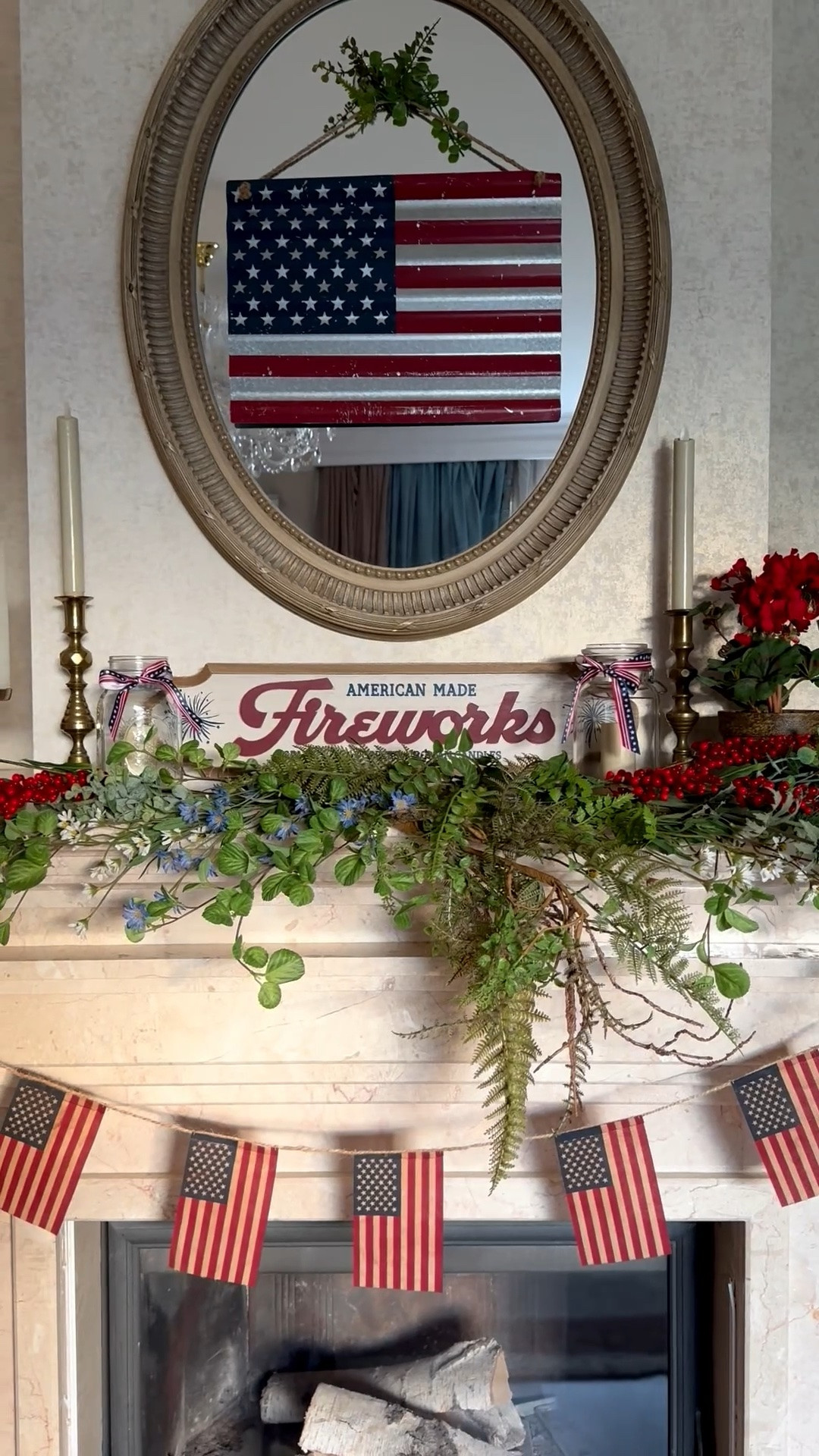 Fourth of July home decor, red white and blue decor, American flag decorations

#LTKHome #LTKSeasonal #LTKSaleAlert