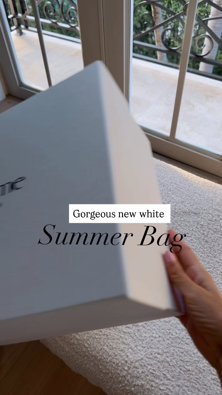 Stunning new white summer bag . 
Very elegant and sophisticated without the higher price tag!!

#LTKOver40 #LTKTravel #LTKSeasonal
