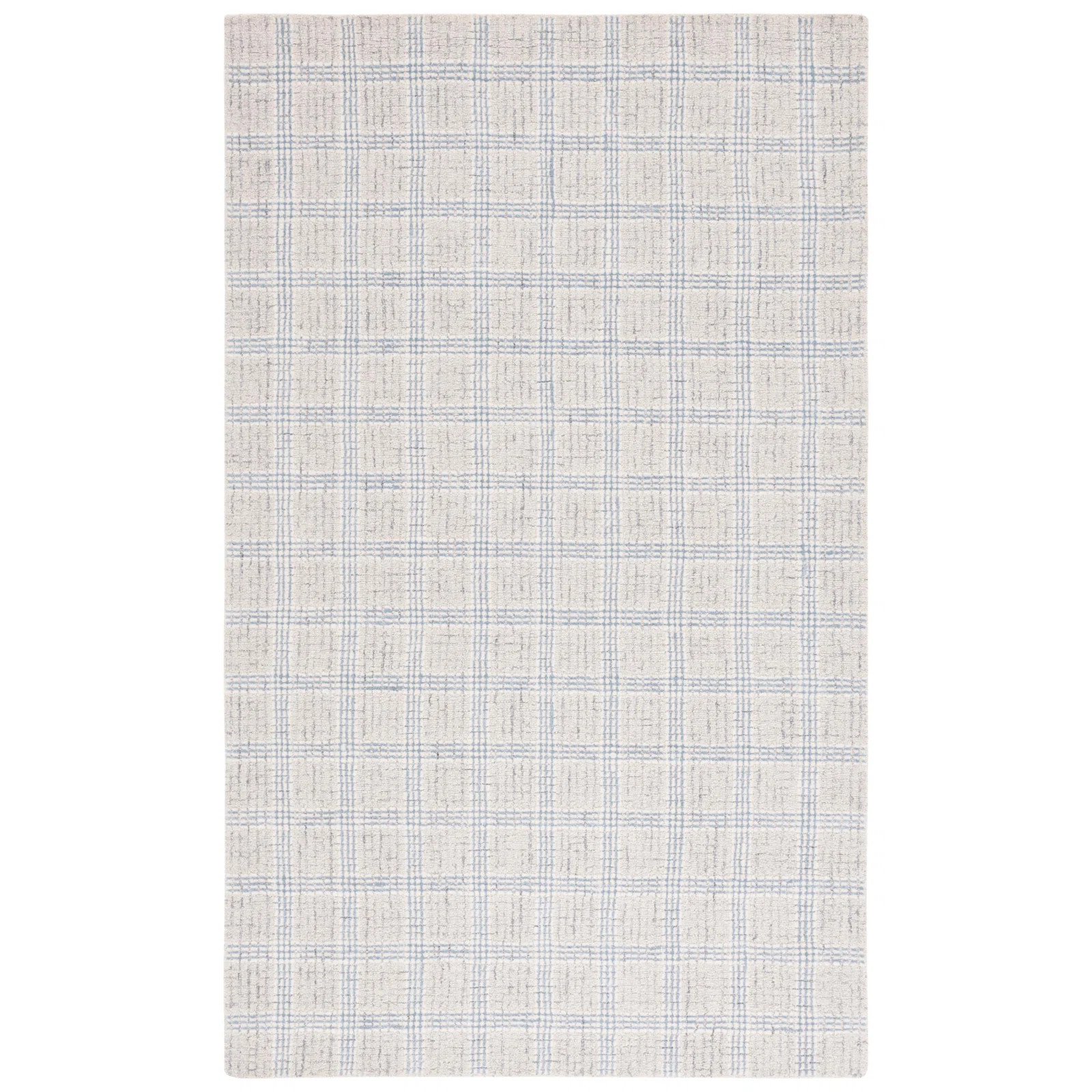 Safavieh Ebony Hand Tufted Wool Pile Plaid Rug | Wayfair | Wayfair North America