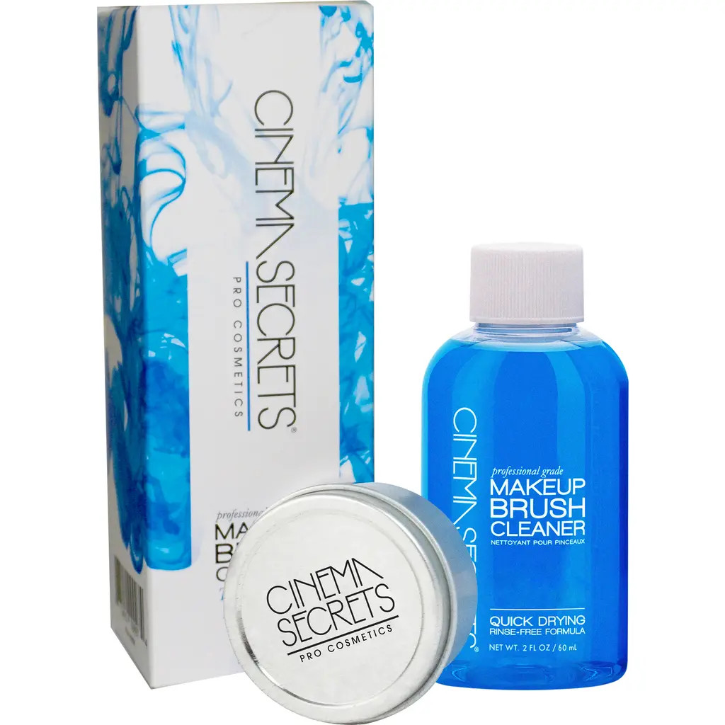 Cinema Secrets Professional Makeup Brush Cleanser Kit $28 Value in Vanilla at Nordstrom, Size 8 Oz | Nordstrom
