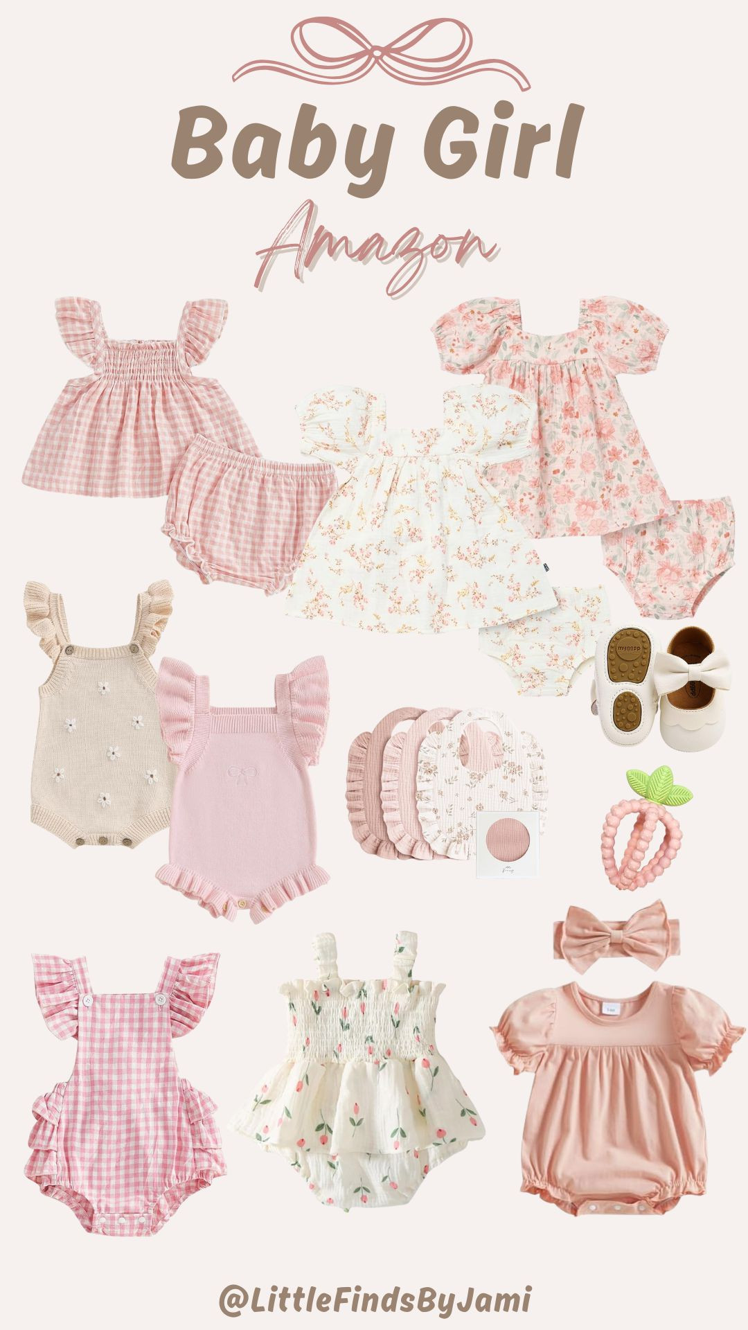 Baby girl outfits. Set. Dress. Romper. Easter outfit ideas. Family pictures. Photos. Spring favorites. Baby shower gift idea. Expecting mom. Floral. Summer.  

 

#LTKmomlife #LTKBaby #LTKBump