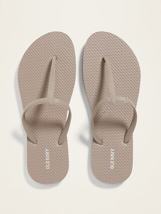 Plant-Based T-Strap Flip-Flops for Women | Old Navy (US)