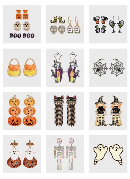 Halloween earrings you’ll wear year over year!

#LTKSeasonal #LTKGiftGuide