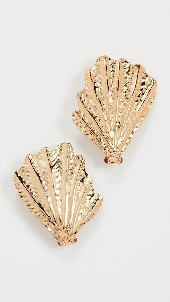 GAS Bijoux Shell O Earrings | Shopbop | Shopbop