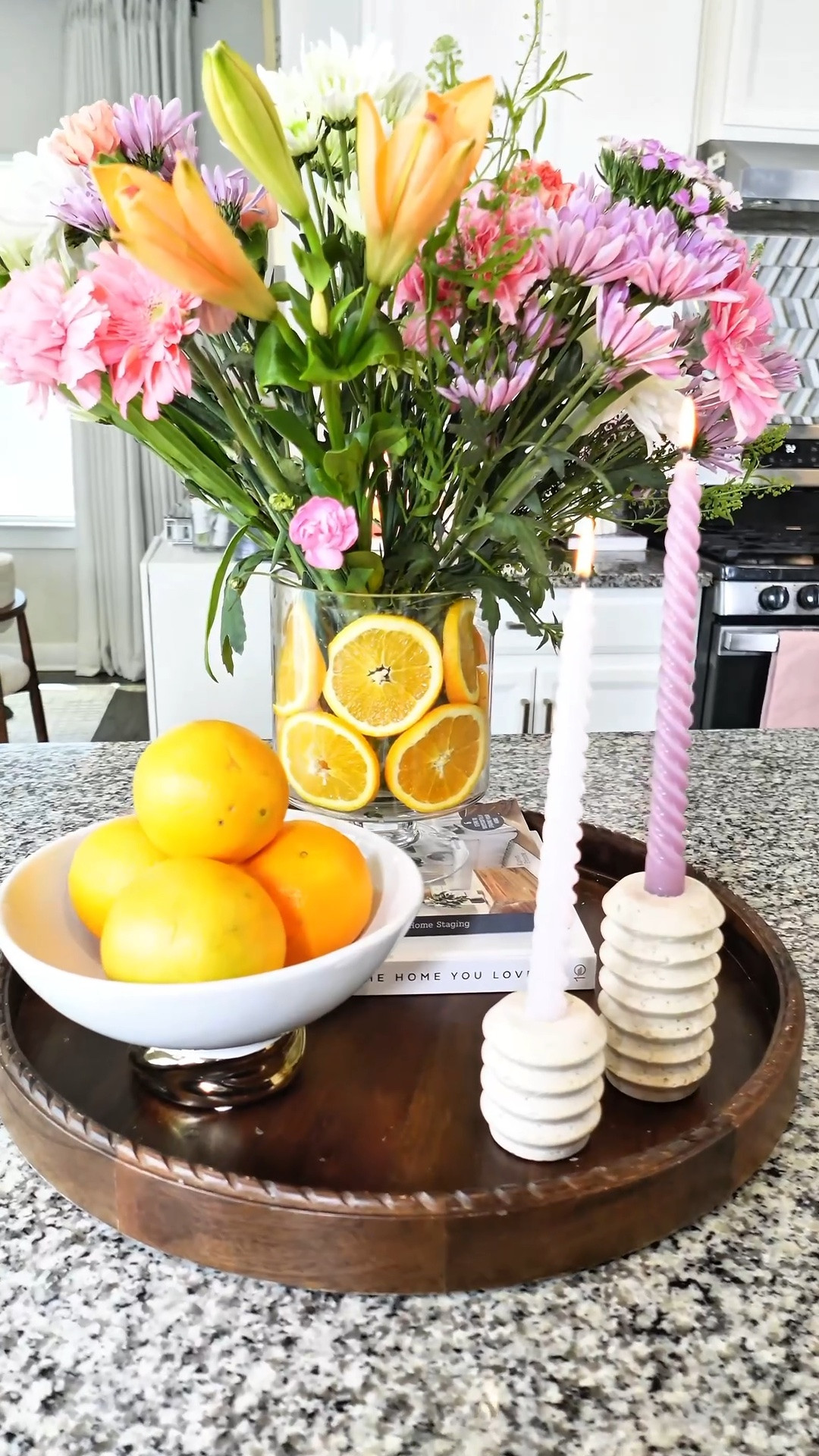 Orange Floral arrangement, this is such a pretty centerpiece for spring and summer 🍊🍊

#LTKHome