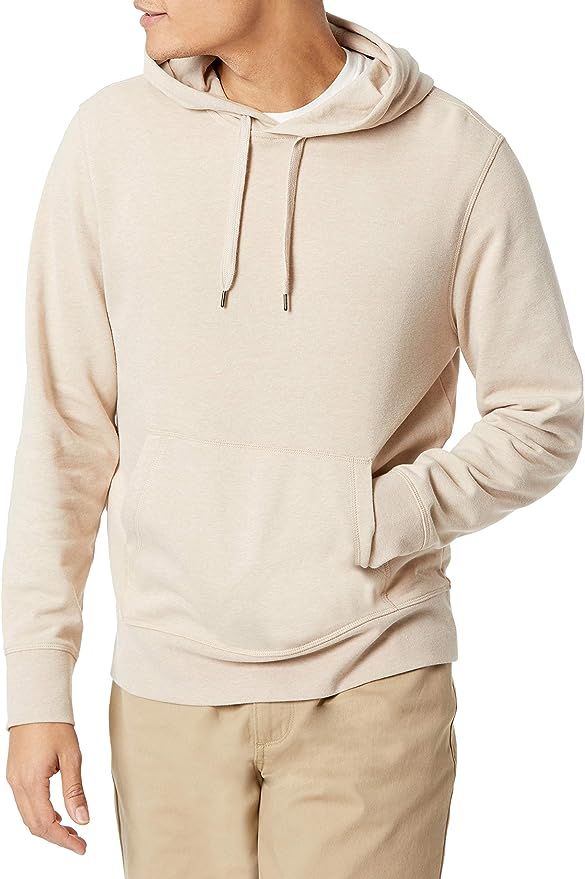 Amazon Essentials Men's Lightweight French Terry Hooded Sweatshirt | Amazon (US)