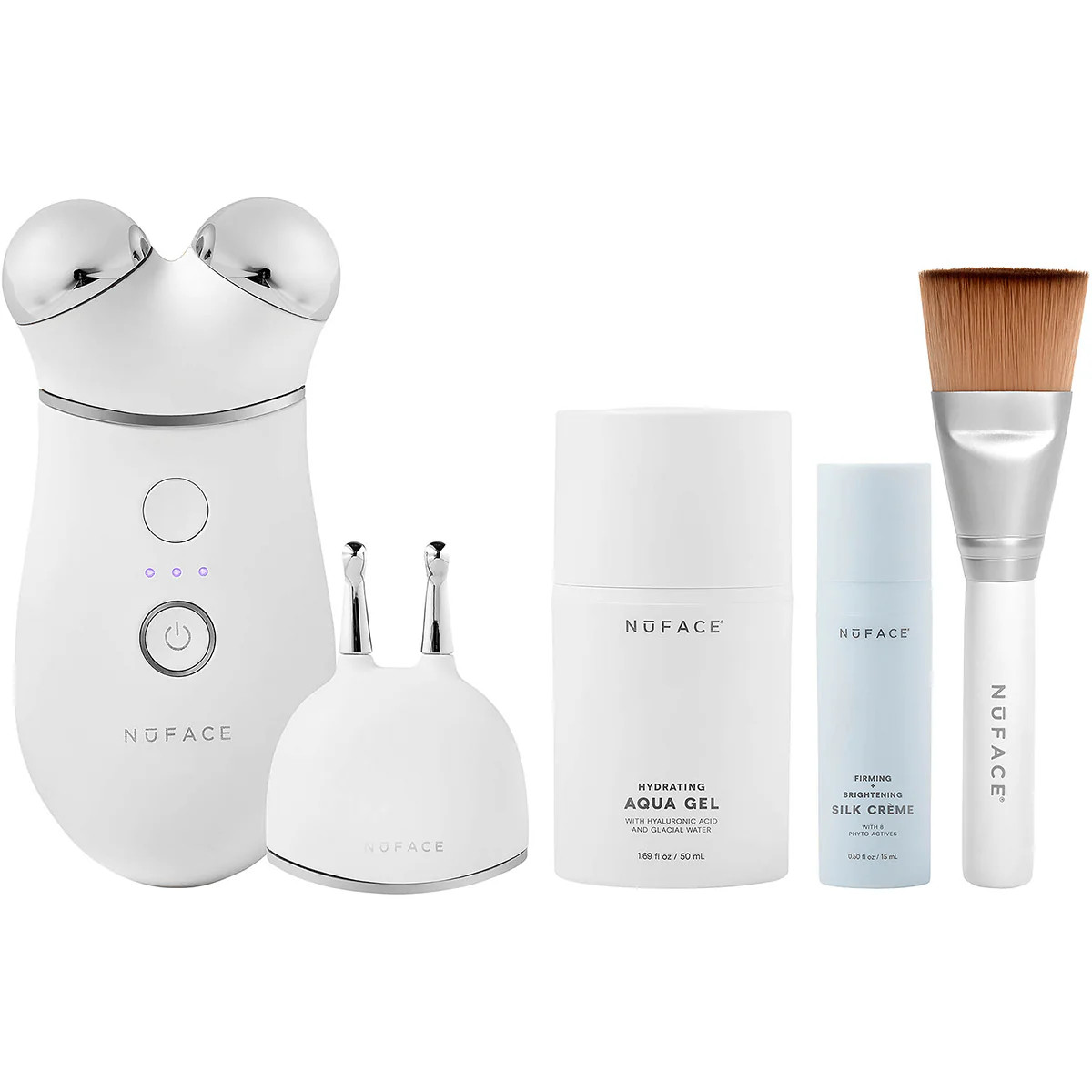 NuFACE TRINITY+ Smart Facial Toner and Effective Lip & Eye Attachment | Currentbody (UK, IE)