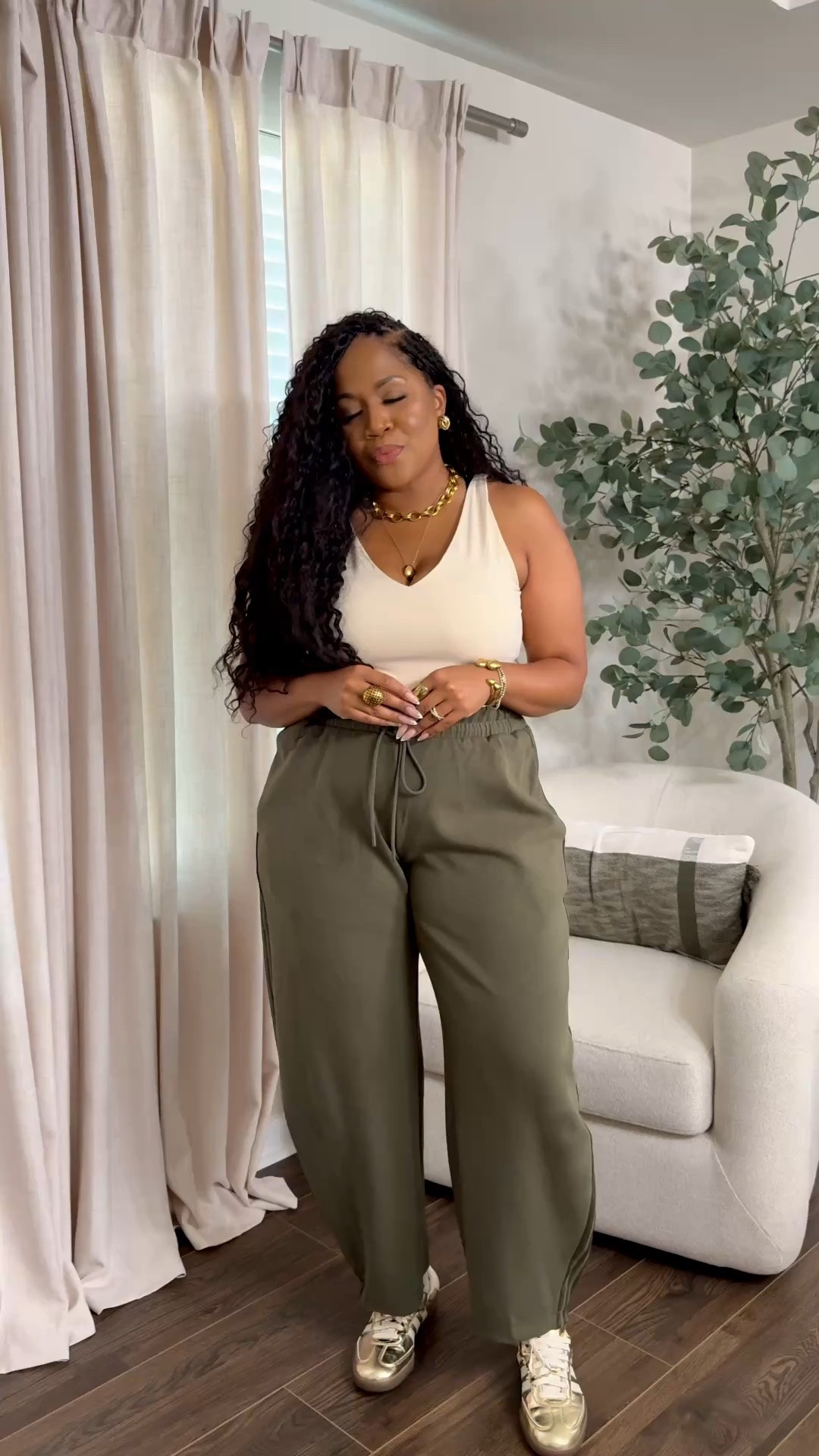 Everything I wore my first day getting out the house @adidas . The pants are super comfortable wearing size xlarge. Sneakers run large go 1/2 size down. Jewelry is Mack and Myyles on IG. Diamond pieces are from @grownbrilliance

#LTKdayinmylife #LTKootd #LTKgrwm