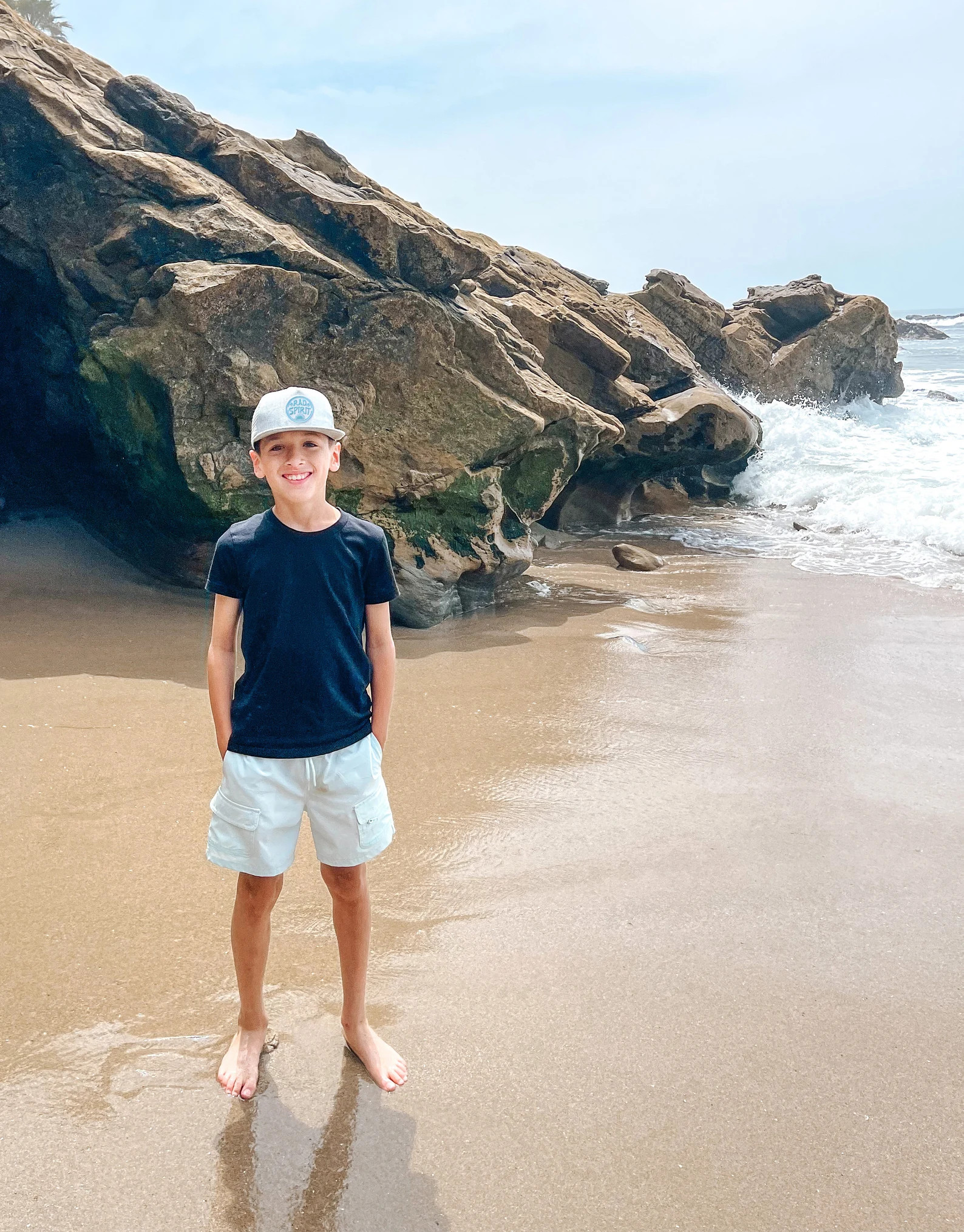 Beach Trucker Hat Kids Trucker Hat Birthday Gift Summer Hat Snapback Rad Spirit Childs Hat Baby H... | Etsy (US)