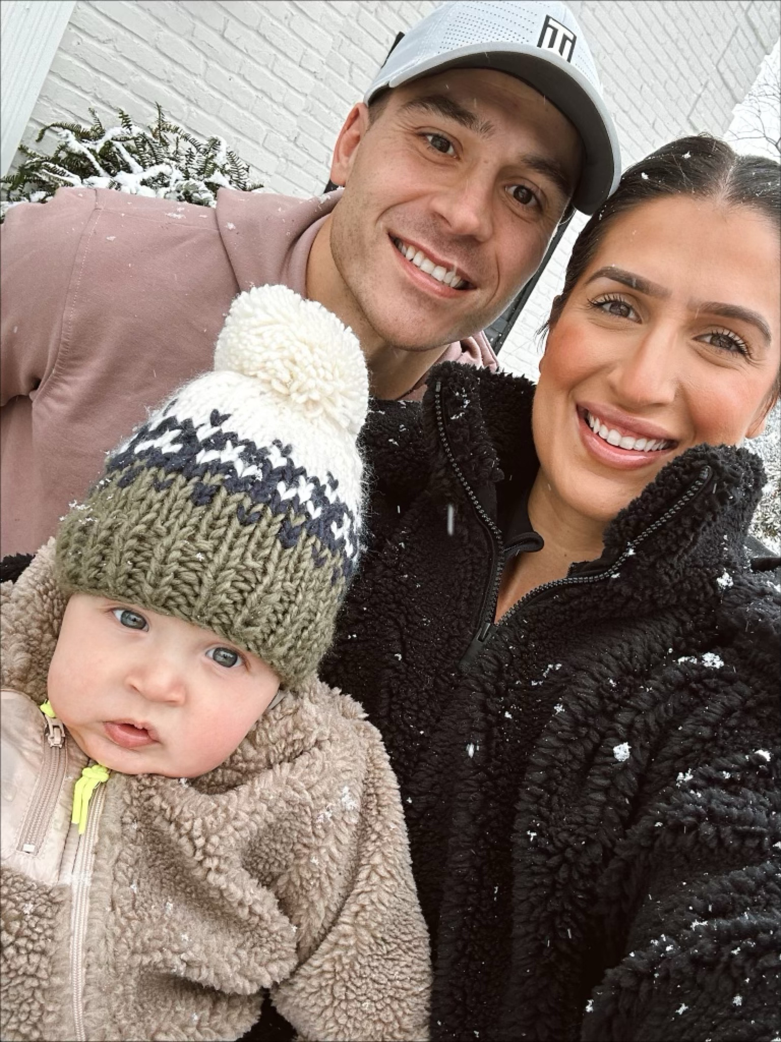 Family snow outing! 

Baby beanie - baby winter clothes - baby teddy bear jacket - hm baby - h and m - black fleece zip up 

#LTKbaby #LTKfamily #LTKSeasonal
