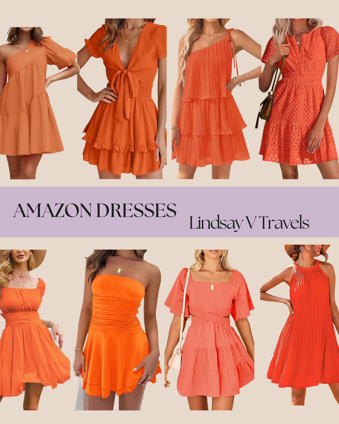 🍊 In my orange era 🧡 These Amazon dresses are bold, flattering, and made for sunshine. Obsessed with this color pop! 

 #LTKSummerEdit #LTKSeasonal #LTKWedding