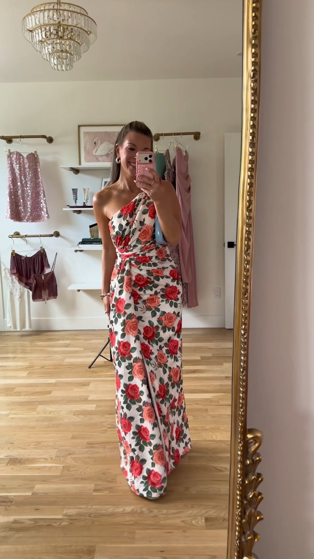 Wedding guest dresses and formal black tie event dresses for summer 💍💐

Mac Duggal code: Emerson10

sizing:
i'm 5'4" and typically wear a small/2, but I sized down to an XS / 0 in all dresses except for:
• the one shoulder floral charmeuse dress
• the black fitted dress
• the white tiered dress

Floral dress
One shoulder
Wedding guest
Formal event
Special occasion
Black tie
Summer dress
Wedding accessories