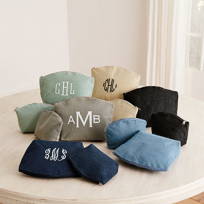 Jute Cosmetic Bag | Ballard Designs, Inc.